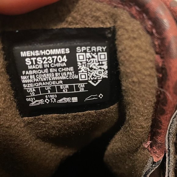 Sperry SALTWATER Amaretto Black Leather Duck Boots New Men's Shoes - Picture 9 of 11